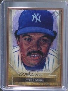 2020 Topps Transcendent Collection Sketch Reproductions /95 Reggie Jackson HOF