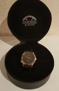 HAMBERG & SÖHNE Herren Automatikuhr, Travelmaster HS-0604! - Bild 1 von 10