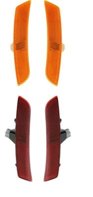 CHEVY CHEVROLET CAMARO 2016-2020 FRONT REAR SIDE MARKER LIGHTS LAMPS 4PC SET - Image 1 of 4