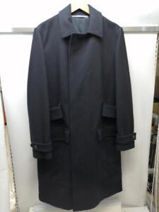 Kris Van Assche Black Size 44 Cashmere Blend Coat