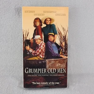 Grumpier Old Men VHS 1995 Jack Lemmon Walter Matthau Ann-Margaret TESTED - Imagen 1 de 10