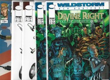 Divine Right #1(2), #1b(2), #1d, #2(3) & #2b(2)   Lot of 10 (1997, Image Comics)