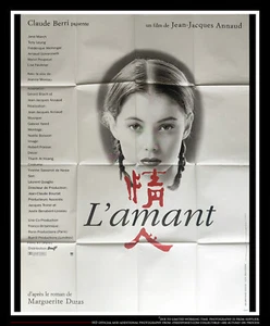 THE LOVER 🎬 Jean-Jacques Annaud French Vintage Movie Poster Original 1992 - Picture 1 of 8