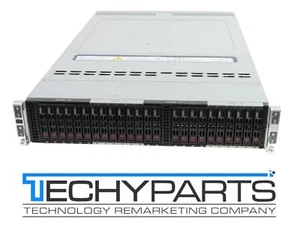 Servidor EPYC Supermicro AS-2124BT-HTR 4 nodos H12DST-B 4x25GbE rieles sin CPU/RAM - Imagen 1 de 5