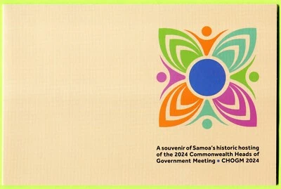 Samoa 60 Tala 2024 P53 UNC / CHOGM conmemorativo #352 con carpeta SOLO 1000 emitidos Foto 1 de 4