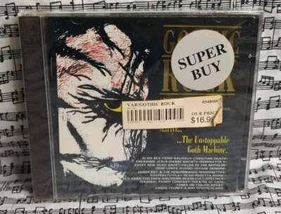 SEALED GOTHIC ROCK 2 CD Set 1993 CLEOPATRA CLEO 1019-2 BAUHAUS TONES ON TAIL OOP - Image 1 of 4