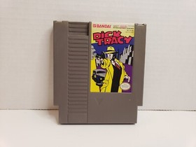 Dick Tracy Nintendo Entertainment System NES Tested, Clean, 1990