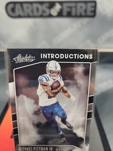 2020 Panini Absolute Michael Pittman Jr Rookie INTRODUCTIONS Colts #I-MPJ RC 🔥 - Picture 1 of 3
