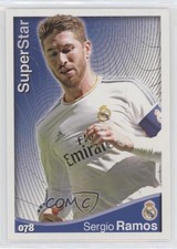 2014-15 Mundicromo Las Fichas Quiz de la Liga 2015 Super Star Sergio Ramos #078