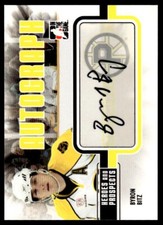 2009-10 In The Game Heroes and Prospects Autographs Byron Bitz Auto #A-BB