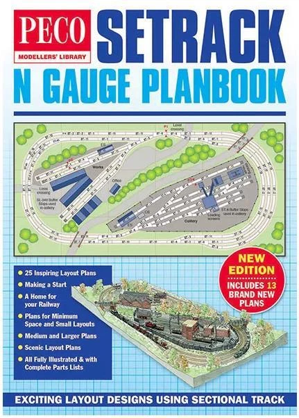 Setrack Spur N Planbuch - Peco Publikation IN-1