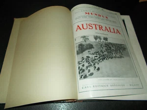  MUNDUS le contrade mondiali illustrate Carlo Muzio OCEANIA E AFRICA  M. COSTA - Picture 1 of 4