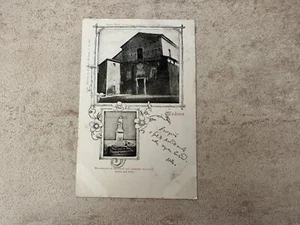 CARTOLINA MODENA MONUMENTO AI MURATORI VIAGGIATA PRIMI ‘900 BF - Imagen 1 de 2