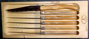 Laguiole JEAN DUBOST - Couteaux manche & coffret bois - A18 - Photo 1/5