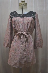 Motherhood Maternity Paisley Printed Sleeves Top, Small - Picture 1 of 9