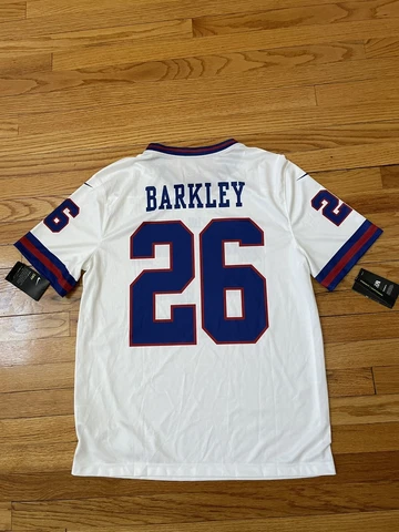 New Nike 2020 New York Giants Saquon Barkley 26 Color Rush Legend Edition Jersey Cover