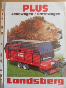 66 PROSPEKT LANNDSBERG PLUS Katalog Ladewagen/ Erntewagen - Picture 1 of 1