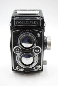 Gebrauchtes Rolleiflex DBP DBGM TLR mit 75mm f3.5 Tessar Objektiv - Bild 1 von 9