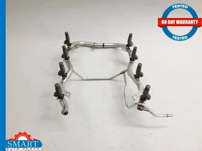 BMW 540i E39 740i E38 Fuel Rail With Injectors M62TU 1707843 OEM - Image 1 of 4