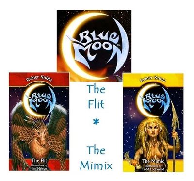 LOT of TWO ( 2 ) - Blue Moon: The Flit - The Mimix – Card Game - NEW - OOP - Image 1 of 4