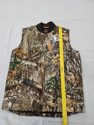 Walls Insulated Real Tree Camo Outdoors Sentrex Vest Mens Size Large - Image 1 of 4