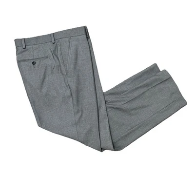 Pantalones de vestir para hombre talla 32Wx30L JF gris calce ajustado pantalones Foto 1 de 3