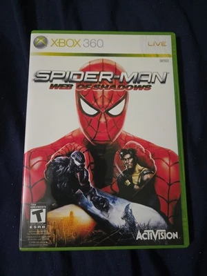 Xbox 360 Spider-Man: Web of Shadows Disc and Box Tested Working No manuals.  - Image 1 of 4