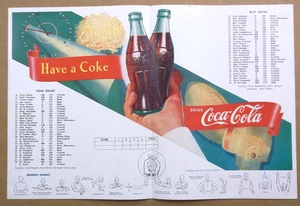 1952 MILWAUKEE High School ALL-STAR GAME Football Program~COCA-COLA AD~Warne - Picture 1 of 4
