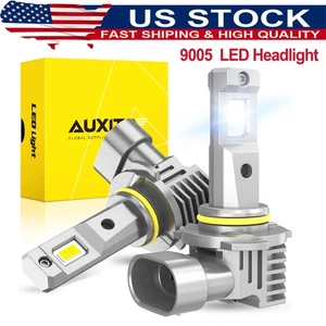 9005 HB3 LED Headlight Bulbs High Beam Conversion Kits Bright White Replacement - Foto 1 di 12