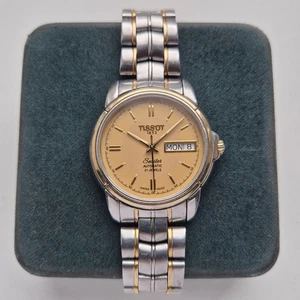 TISSOT Automatic SEASTAR 21 Jewels Gents Watch date Excellent condition - Picture 1 of 10