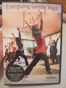 Gentle Yoga Energizing 3-DVD Set – LIVE! Deluxe with Sherry Zak Morris - Imagen 1 de 2