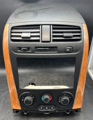Saturn Vue 2006-2007 OEM control de clima radio pantalla tablero bisel 6GAB2NM401 Foto 1 de 4