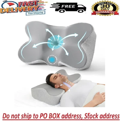 Almohadas Ortopédicas Para Cervical Alivio Dolor Cuello Espuma Memoria Dormir Bien Foto 1 de 4