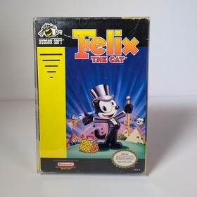 Felix the Cat (Nintendo NES) Hudson Soft COMPLETE IN BOX CIB AUTHENTIC