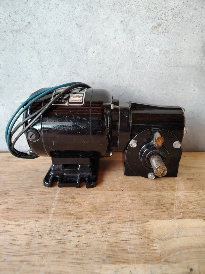 Bodine Electric NSH-12RH Gearmotor 115V 1/50 HP 173 RPM 4.8 LB-IN Torque - Image 1 of 4