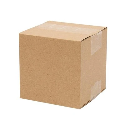 100Pcs 4''x4''x4" Cardboard Paper Boxes Mailing Packing Shipping Box Corrugated - Image 1 of 4