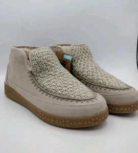 NWT MUK LUKS Women's Street Queens Lined Suede Ankle Pull-On Boots Size 8 - Picture 1 of 11