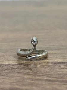 size adjustable, vintage sterling silver 925 handmade wrap ring band Avon - Picture 1 of 9