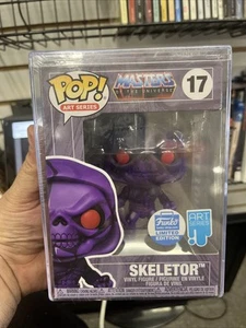 Skeletor #17 - Masters of the Universe Pop! Skeletor Art Series w/ Protector - Picture 1 of 6