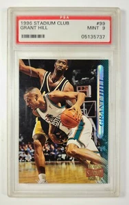 1996 Stadium Club Grant Hill #99 PSA 9 - Bild 1 von 2