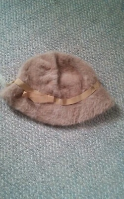 015 De Colección Diseño Kangol Hecho en Inglaterra Sombrero Marrón Cubo Piel Foto 1 de 4