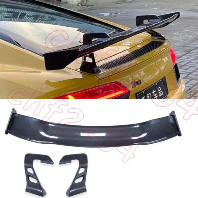 Alerón trasero de carbono real para Audi TT TTS TTRS MK3 2017-2023 Foto 1 de 4