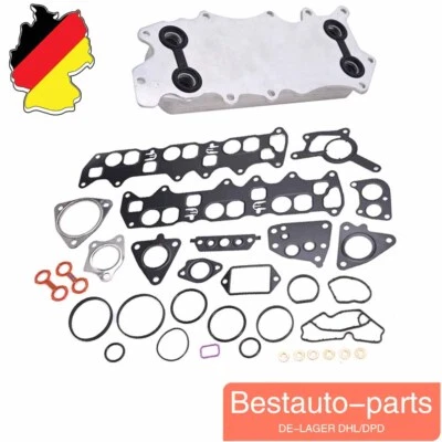 Kit de reparación de radiador de aceite juego de juntas junta para Mercedes 320 CDI W164 W204 W212 DE - Imagen 1 de 4