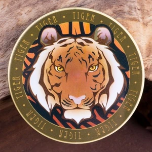 Tiger Wildlife Coin - Picture 1 of 2