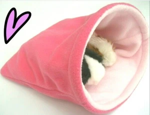 ***EXTRA GRANDE** BOLSA DE LANA ACURRUCARSE CAMA DE CONEJILLO DE INDIAS, BOLSA ERIZO, RATA, ETC. * - Imagen 1 de 5