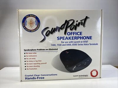 SoundPoint офисная громкая связь использовать с 7400 7500 8400 8500 голосовые терминалы новый! - Изображение 1 из 4