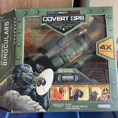 Binoculares Vibrasónicos Spy Net Covert Ops Tecnología Militar TB2 Nuevos  Foto 1 de 4
