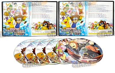 DIGIMON MOVIE COLLECTIONS (16 IN 1) - ANIME MOVIE DVD (16 MOVIES) SHIP FROM UK - Image 1 of 4