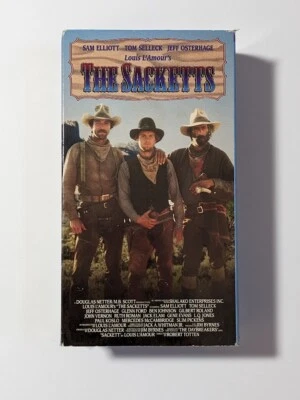 The Sacketts VHS Sam Elliott Tom Selleck Foto 1 de 2