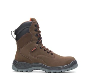 Hytest - Knox Direct Attach Steel Toe 8” Work Boot, Brown, Size 9W - Picture 1 of 1